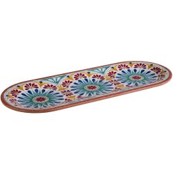 APS Teller Arabesque Blau Kunststoff - Material: Melamin - Teller