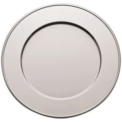 Speiseteller Piazza Silber Edelstahl 31.7 cm - Speiseteller