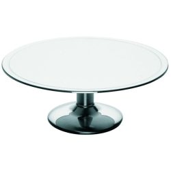 Tortenständer Piazza Silber Eisen 20 cm 11 cm - Tortenständer
