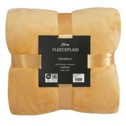 Flair Wohndecke Shiny Orange Polyester 200 cm 150 cm - Farbe: pfirsich - Wohndecke