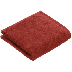 Vossen Handtuch My Moments Detox Time Braun Baumwolle 50 cm 100 cm - Farbe: Hellbraun - Handtuch