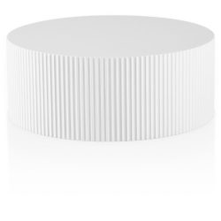 Salontisch Sontalis Weiss MDF 90 cm - Farbe: natur/weiss - Material: Mischholz (MDF) - Salontisch