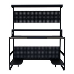 Schreibtisch Mavano Schwarz MDF 120 cm - Schreibtisch