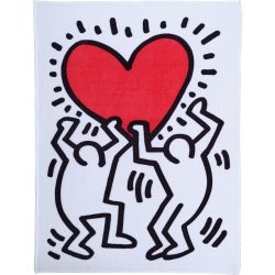 Keith Haring Wohndecke Blanket Love Mehrfarbig Polyester 200 cm 150 cm - Farbe: bunt - Wohndecke