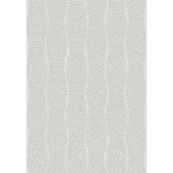 Teppich Damira Grau Polyethylen 160 cm 230 cm - Material: Polypropylen - Teppich