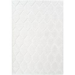 Teppich Ilay Weiss 160 cm 230 cm - Material: Polypropylen - Teppich
