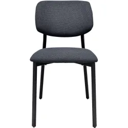 Stuhl Traveti Schwarz Polyester 43.5 cm - Stuhl