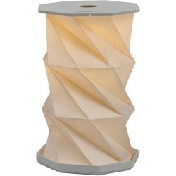 Tischlampe Malina Weiss Kunststoff 21.1 cm 21 cm - LED - Lichtfarbe: Warmweiss - Tageslichtweiss - Tischlampe- LED Energiesparlampe