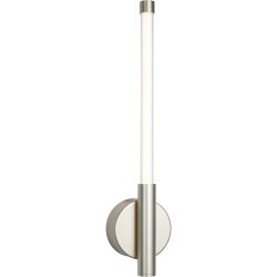 Wandlampe Castellana Braun Kunststoff/Metall 10 cm 45 cm - LED - Lichtfarbe: Extra warmweiss - Material: Metall/Kunststoff - Wandlampe- LED