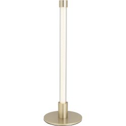 Tischlampe Castellana Braun Kunststoff/Metall 12 cm 36.3 cm - LED - Lichtfarbe: Extra warmweiss - Material: Metall/Kunststoff - Tischlampe- LED