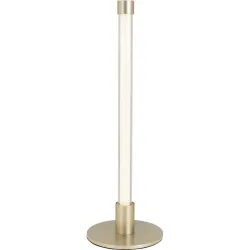 Tischlampe Castellana Braun Kunststoff/Metall 12 cm 36.3 cm - LED - Lichtfarbe: Extra warmweiss - Material: Metall/Kunststoff - Tischlampe- LED