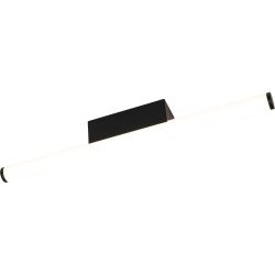 Wandlampe Bellagio Schwarz Kunststoff/Metall 61 cm 6 cm - LED - Lichtfarbe: Warmweiss - Material: Metall/Kunststoff - Wandlampe- LED Energiesparlampe