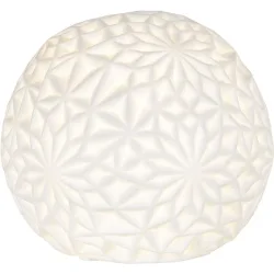 Tischlampe Canolo Weiss Keramik/Metall 16 cm 16 cm - Tischlampe