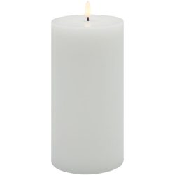 Kerze Pastel & Contrast Wachs - Farbe: Weiss - Kerze