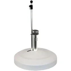 Schirmsockel Lito weiss Kunststoff 60 cm - Schirmsockel