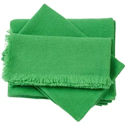 Lavie Tischset Smilla Grün Baumwolle/Leinen 50 x 35 cm - Material: 70% Baumwolle / 30% Leinen - Tischset