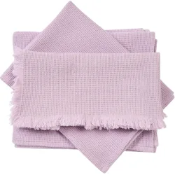 Lavie Servietten Smilla Lila Baumwolle/Leinen 45 x 45 cm - Material: 70% Baumwolle / 30% Leinen - Servietten