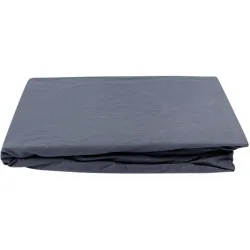 Lavie Fixleintuch Lakan Blau Baumwolle 200 cm 160 cm - Farbe: Indigo - Material: Bio Baumwolle - Fixleintuch