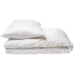 Journey Living Kissenbezug Braga Weiss Baumwolle 65 cm 65 cm - Farbe: snow - Material: Bio Baumwolle - Kissenbezug
