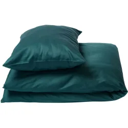 Journey Living Kissenbezug Braga Grün Baumwolle 50 cm 70 cm - Farbe: Sea green - Kissenbezug