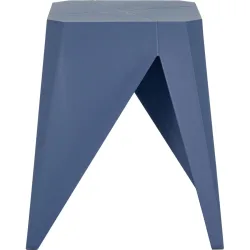 Hocker Sharma Blau Kunststoff/Metall 38 cm 45.5 cm - Material: Polypropylen - Hocker
