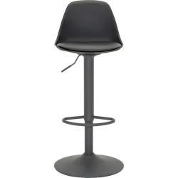 Barhocker Nader Schwarz Metall 41.5 cm 82.5 cm - Material: Polypropylen - Barhocker