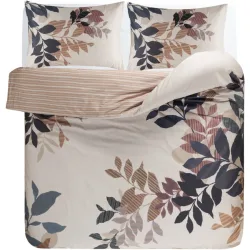 Kas - Nova-Beige Kissenbezug, Nova Beige Kissenbezug, 65 x 65 cm, Baumnuss