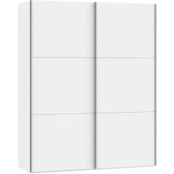 MyDeal Kleiderschrank Easy Go Weiss Holz 153 cm 65 cm 195 cm - Material: Holzwerkstoff - Schweizer Möbelhersteller - Kleiderschrank