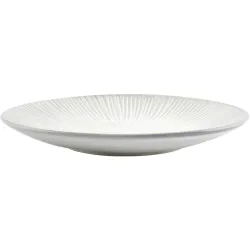 Teller Halo Cloud Grau/Weiss Porzellan 25.5 cm - Farbe: weiss/grau - Teller