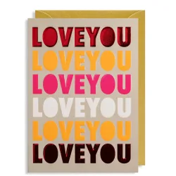 Geschenkkarte Office Mehrfarbig Papier 15.5 x 11 cm - Farbe: diverse - Geschenkkarte