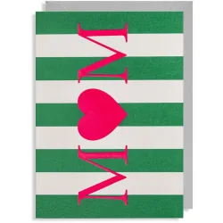 Geschenkkarte Office Grün/Weiss Papier 15.5 x 11 cm - Geschenkkarte