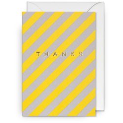 Geschenkkarte Office Gelb/Grau Papier 15.5 x 11 cm - Farbe: diverse - Geschenkkarte