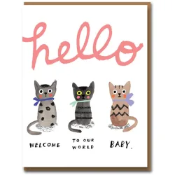 Geschenkkarte Office Mehrfarbig Papier 15.5 x 11 cm - Farbe: diverse - Geschenkkarte