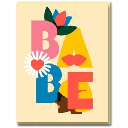 Geschenkkarte Office Mehrfarbig Papier 14 x 10.5 cm - Farbe: diverse - Geschenkkarte