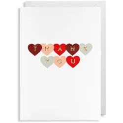 Geschenkkarte Office Weiss/Rot Papier 15.5 x 10 cm - Geschenkkarte