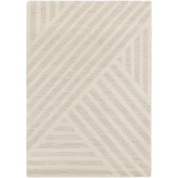 Teppich Siroc Beige Kunstfaser 230 cm 160 cm - Material: Polyester/Polypropylen - Teppich