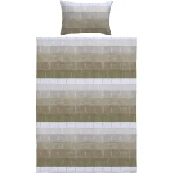 Duvetbezug Tampere Mehrfarbig Baumwolle 210 cm 160 cm - Farbe: multicolor - Duvetbezug