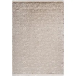 Teppich Vendome Beige Kunstfaser 230 cm 160 cm - Material: Acryl - Teppich