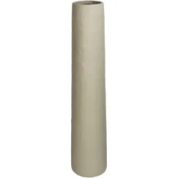 Vase Myko Beige Steingut 59.5 cm - Vase