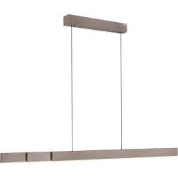 Pendellampe Pure Braun Aluminium/Eisen 200 cm 240 cm - LED - Lichtfarbe: Extra warmweiss - Tageslichtweiss - Pendellampe- LED Energiesparlampe