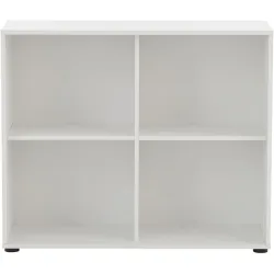 Regal Ciri Weiss Holzwerkstoff 100.1 cm 83.6 cm - Regal