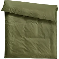 Duvetbezug Kos Grün Satin 240 cm 240 cm - Duvetbezug