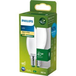 Leuchtmittel Philips Glas E14 2.3 W - Farbe: weiss matt - LED - Lichtfarbe: Extra warmweiss - Leuchtmittel- LED Leuchtmittel