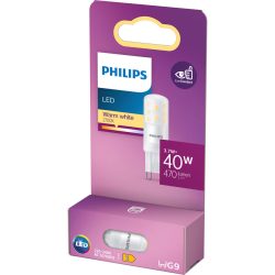 Leuchtmittel Philips Kunststoff G9 3.7 W - Farbe: matt weiss - LED - Lichtfarbe: Extra warmweiss - Leuchtmittel- LED Leuchtmittel