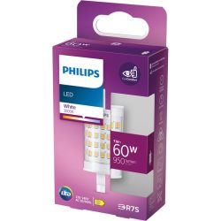 Leuchtmittel Philips Kunststoff R7s 7.5 W - Farbe: klar - LED - Lichtfarbe: Warmweiss - Leuchtmittel- LED Leuchtmittel