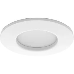 Einbaustrahler Philips Hue Weiss Metall 9 cm 2.7 cm - LED - Lichtfarbe: Extra warmweiss - Helles Neutralweiss - Einbaustrahler- LED Energiesparlampe