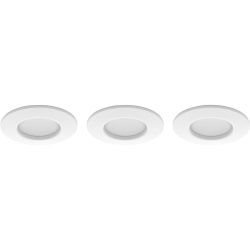 Einbaustrahler Philips Hue Weiss Kunststoff/Metall 9 cm 2.7 cm - LED - Lichtfarbe: Extra warmweiss - Helles Neutralweiss - Einbaustrahler- LED
