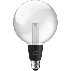 Leuchtmittel Philips Hue Kunststoff E27 6.8 W - Farbe: Transparent - LED - Lichtfarbe: Extra warmweiss - Helles Neutralweiss - Leuchtmittel