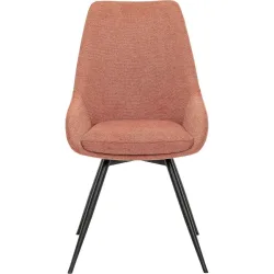 Stuhl Eden Flex Orange Polyester 50 cm Drehbar - Stuhl