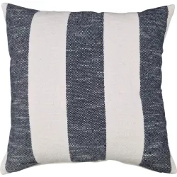 Zierkissen Desert Attitude Weiss/Grau Baumwolle 45 cm 45 cm - Farbe: anthrazit/weiss - Zierkissen